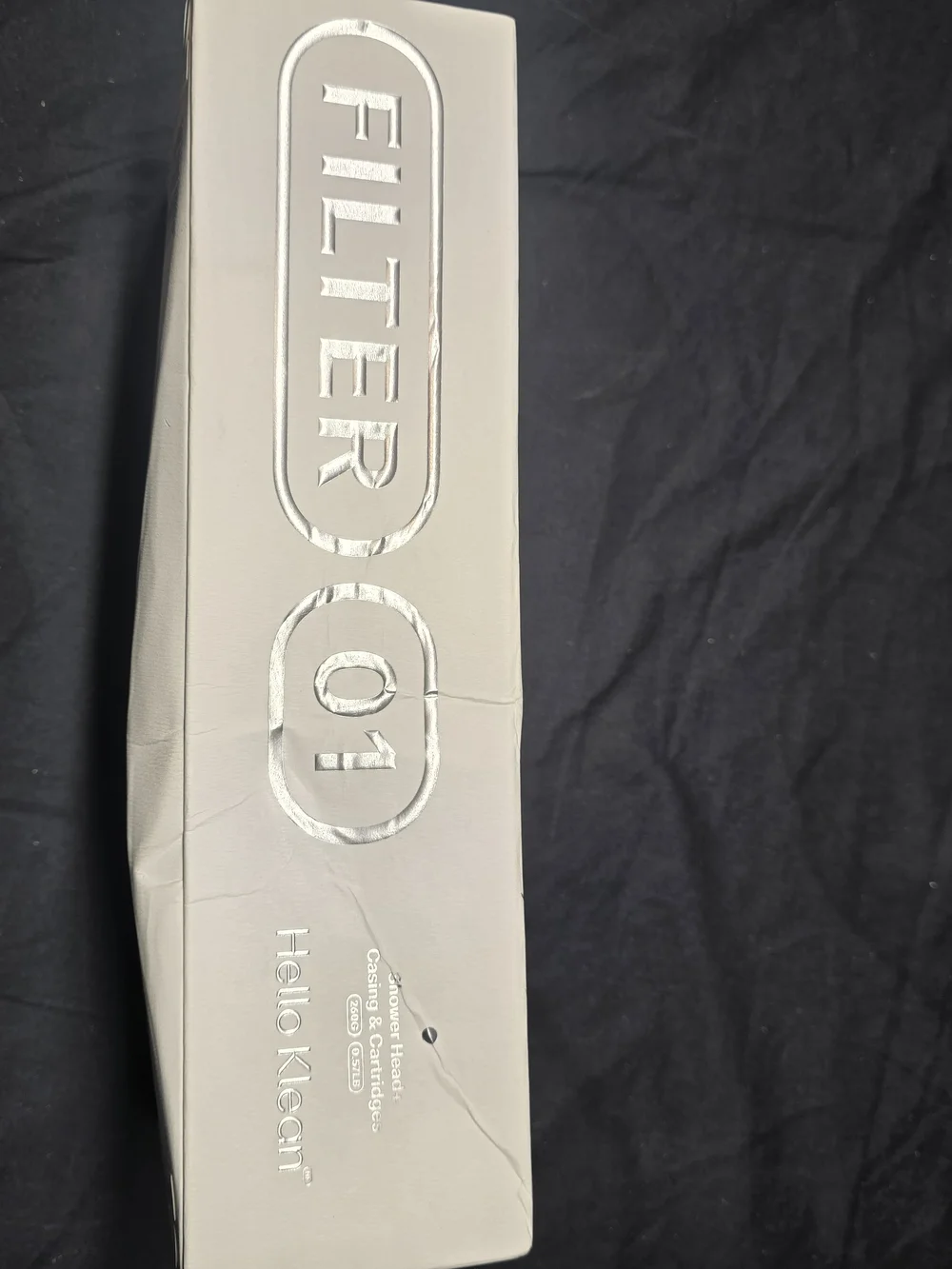 NEW SEALED Hello Klean Filtered Shower Head Chrome – Original Box – Water Filter